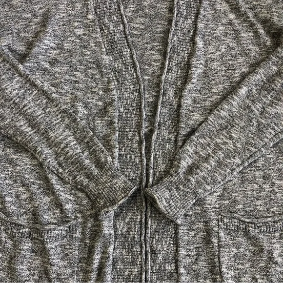 MADEWELL Women’s Heathered Grey Cardigan Knit Sweater Sz XXS - Picture 6 of 13